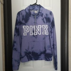 Large purple tie dye pullover